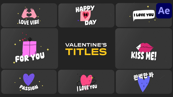 Photo of Valentines Titles | After Effects – Videohive 56547393