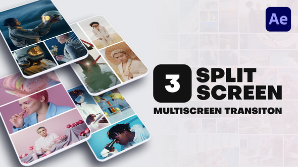 Photo of Vertical Multiscreen Transition – 3 Split Screen – Videohive 56852974