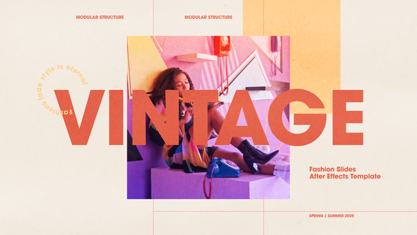 Photo of Vintage Glam Fashion Slides – Videohive 56639946