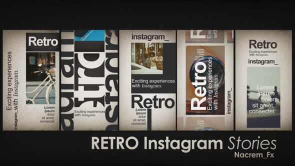 Photo of Vintage Instagram Stories – Videohive 56841054