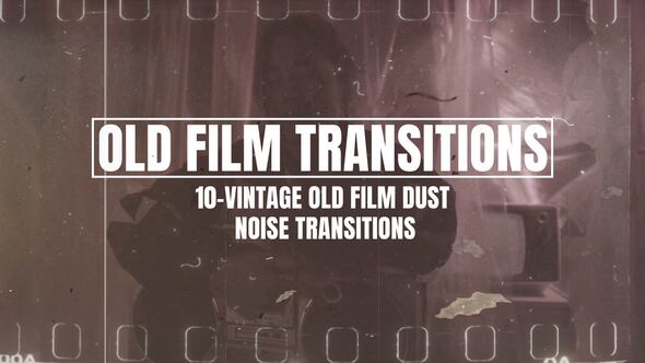 Photo of Vintage Old Film Dust Noise Transitions Overlays | DR – Videohive 56728287