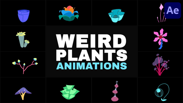 Photo of Weird Plants Animations | After Effects – Videohive 56651753