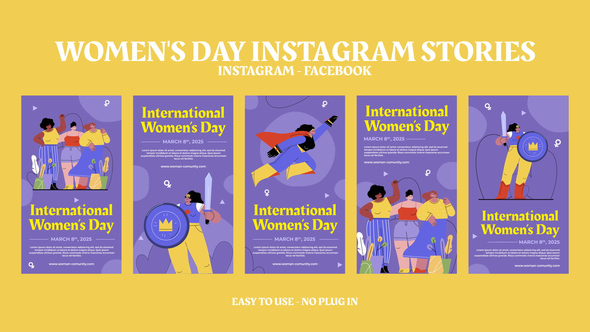 Photo of Women Day Instagram Stories – Videohive 56672976