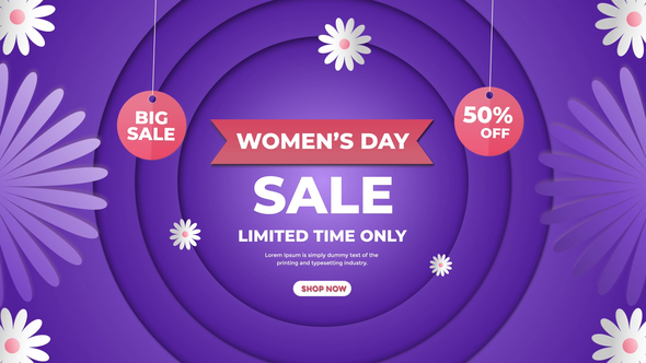 Photo of Womens Day Sale Intro – Videohive 56555682