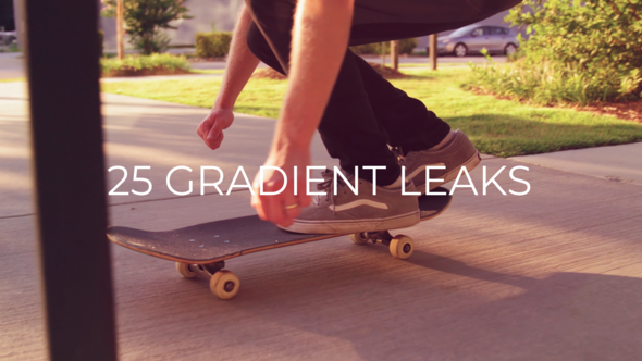 Photo of 25 Gradient Leaks Ovelays – Videohive 57061802