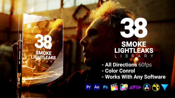 Photo of 3D Smoke Light Leaks Overlays – Videohive 57111756