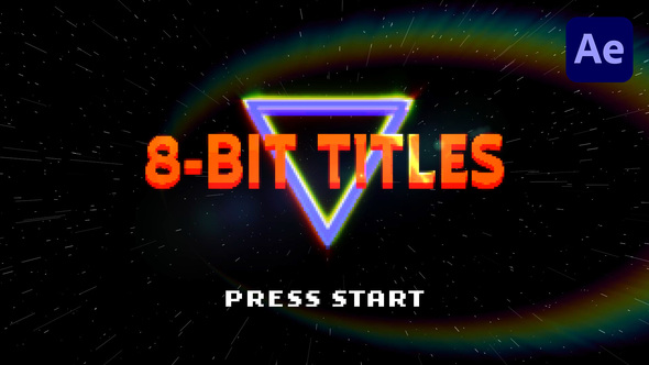 Photo of 8-Bit Titles – Videohive 57143523