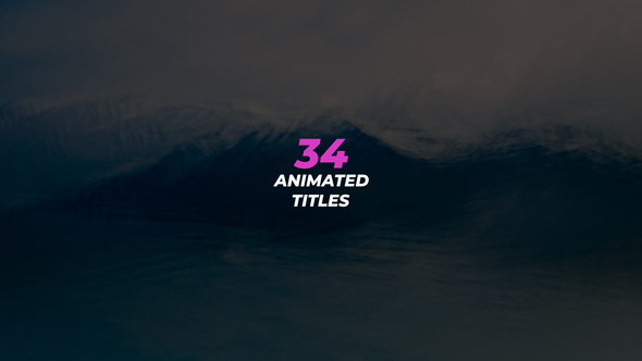 Photo of Animated Titles Pack | AE – Videohive 57087483