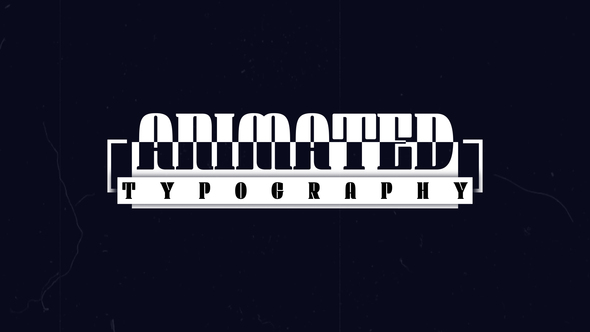 Photo of Animated Typography – Videohive 57076389