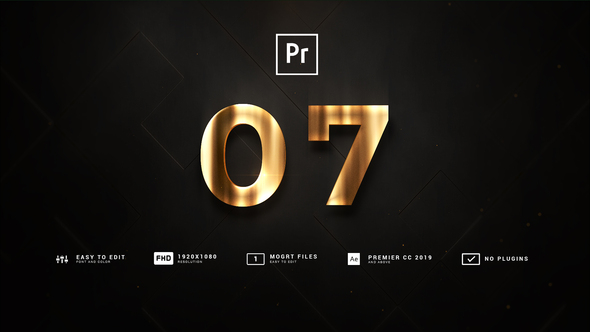 Photo of Aspect Countdown 10in1 Style Luxe Backgrounds MOGRT – Videohive 57029097