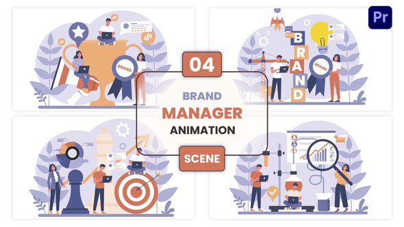 Photo of Business Management Illustration Animation Scene – Videohive 57070149