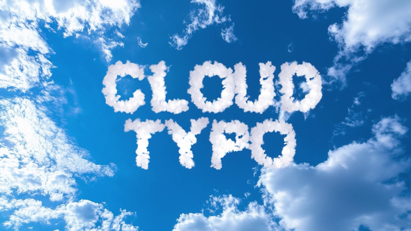 Photo of Cloud Text – Videohive 57010980