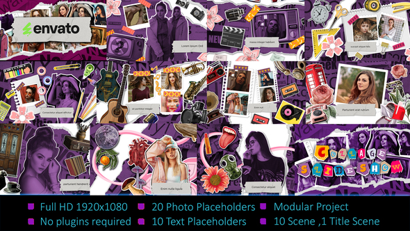 Photo of Collage Slideshow – Videohive 57067943