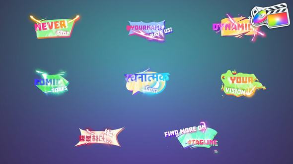 Photo of Comic Titles for FCPX – Videohive 57186311