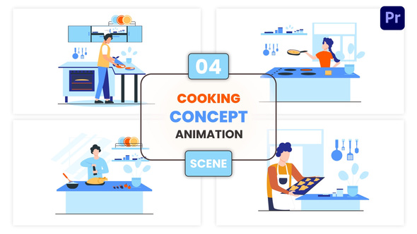 Photo of Cooking Concept Animation Scene – Videohive 57099852