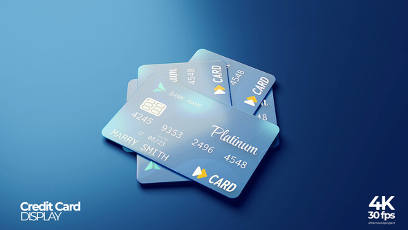 Photo of Credit Card Mockup – Videohive 57116520