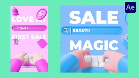 Photo of Cute 3D Sale Promo – Videohive 57173459