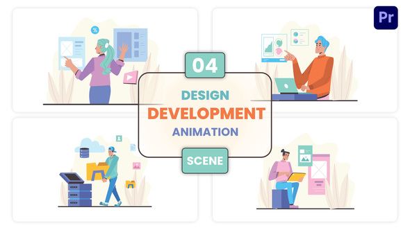 Photo of Design Development Concept Illustration Scene – Videohive 57099992