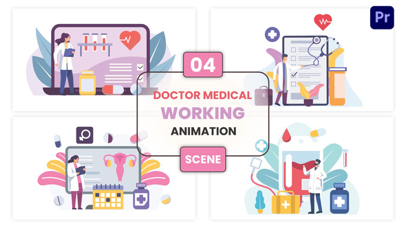 Photo of Doctor Medical Working Animation Scene – Videohive 57100060