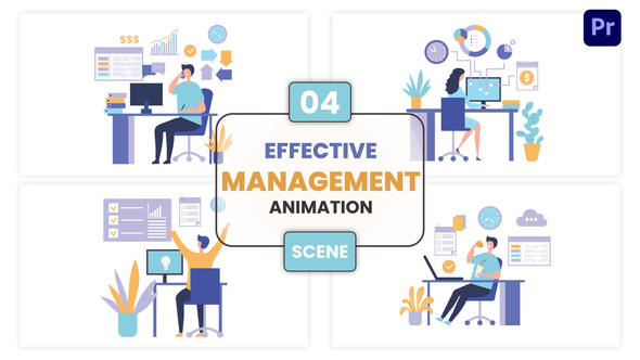 Photo of Effective Management Animation Scene – Videohive 57100220