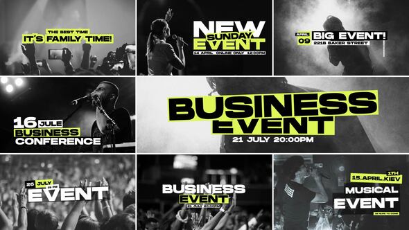 Photo of Event Titles Pack | Premiere Pro – Videohive 57364562