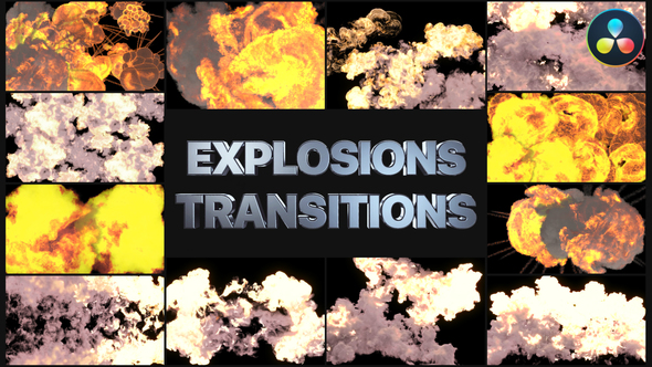 Photo of Explosion Transitions for DaVinci Resolve – Videohive 57140191