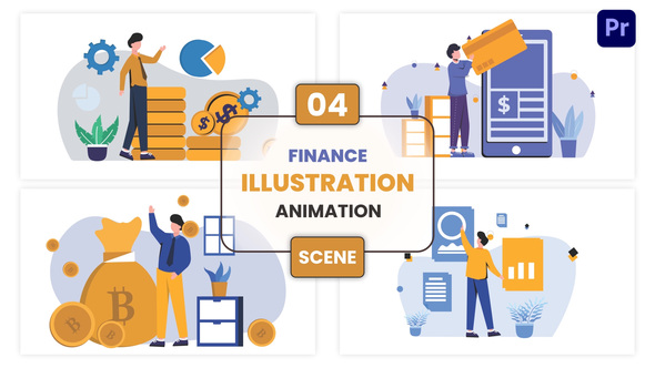 Photo of Finance Illustration Animation Scene – Videohive 57100309