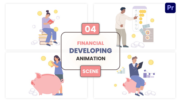 Photo of Financial Developing Animation Scene – Videohive 57110391