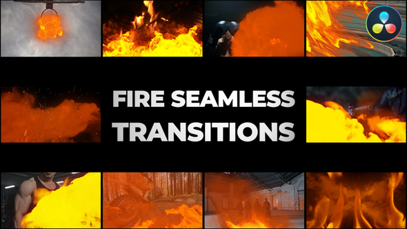 Photo of Fire Seamless Transitions for DaVinci Resolve – Videohive 57125170