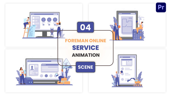 Photo of Foreman Online Service Animation Scene – Videohive 57110457