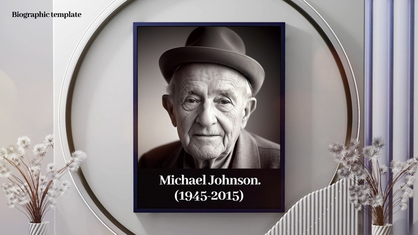 Photo of Funeral Memorial Biography – Videohive 57016011