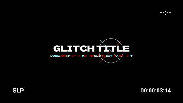 Photo of Glitch Titles | AE – Videohive 57014033