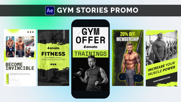 Photo of Gym Stories Promo | Marketing – Videohive 57111055