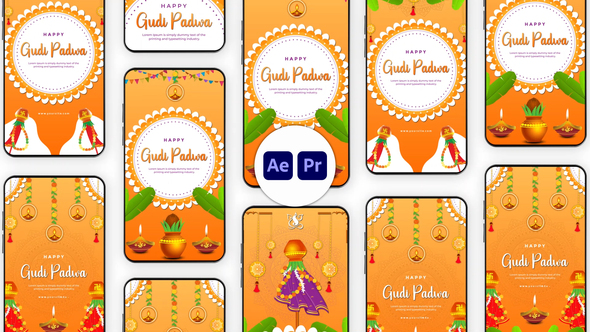 Photo of Happy Gudi Padwa Animated Instagram Story – Videohive 57171691