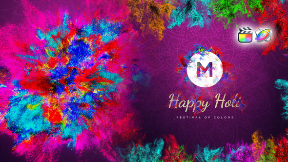 Photo of Holi Greetings Logo Reveal – Videohive 57111489