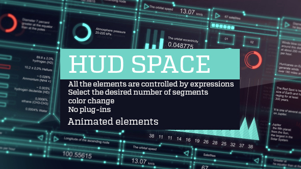 Photo of Hud space – Videohive 15087018