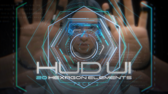 Photo of Hud UI Hexagon Elements – Pack 2 – Videohive 57003345