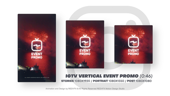 Photo of IGTV Vertical Event Promo – Videohive 57096274