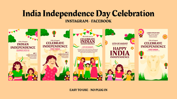 Photo of India Independence Day Instagram Stories – Videohive 57144430