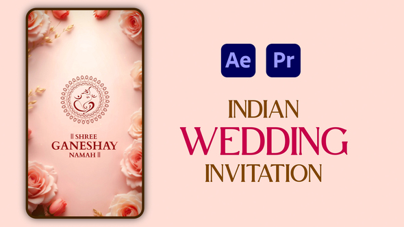 Photo of Indian Wedding Invitation – Videohive 57012222