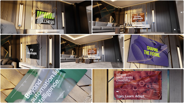 Photo of Interior Room TV Mockups MOGRT – Videohive 57354715