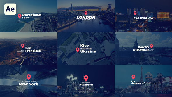 Photo of Location Titles – Videohive 57109206