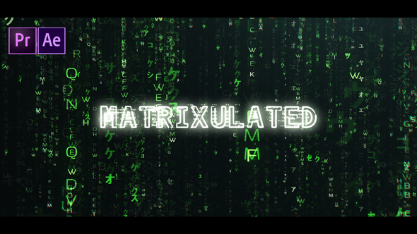 Photo of Matrix Opener – Videohive 56978784