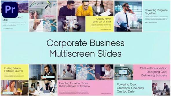 Photo of Minimal Multiscreen Corporate Business Slideshow | MOGRT – Videohive 57082618