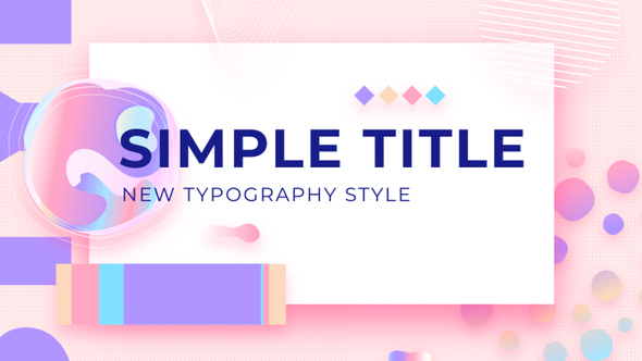 Photo of Modern Typography Opener – Videohive 25676172
