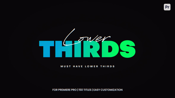 Photo of Must-Have Lower Thirds Premiere Pro – Videohive 57342960