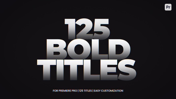 Photo of Must-Have Titles For Premiere Pro – Videohive 57342956