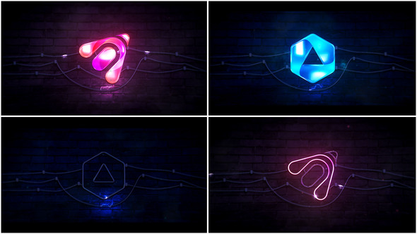 Photo of Neon Logo Animation – Videohive 57018989