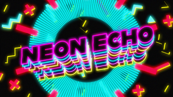 Photo of Neon Text Echo – Videohive 57143142