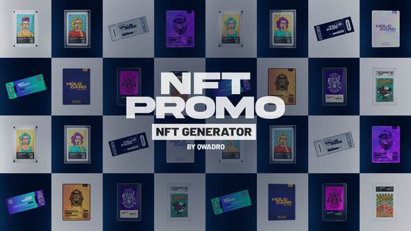 Photo of NFT Generator Promo – Videohive 36841787